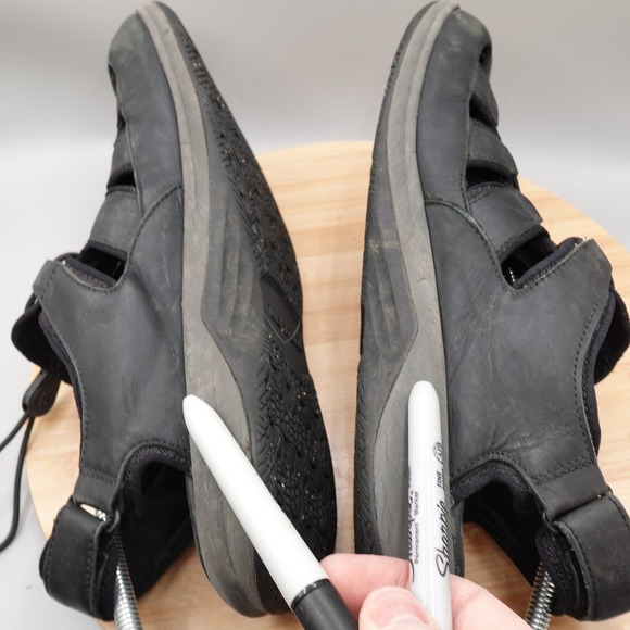 Merrell Sandals Mens 12 Black Performance Footwear Outdoors J001029 Flaws - Picture 8 of 11